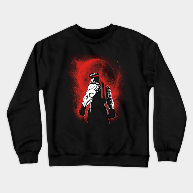 Wandering Warrior Crewneck Sweatshirt by ddjvigo